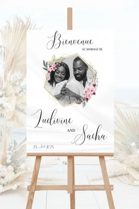 Papan Akrilik Papan Pernikahan Blok M