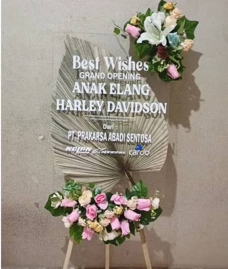 Papan Akrilik Ucapan Grand Opening Blok M